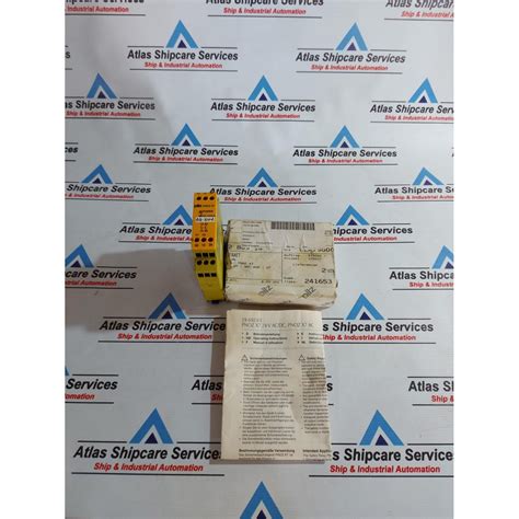 PILZ PNOZ X7 24VACDC 2n O SAFETY RELAY Atlas Shipcare Services