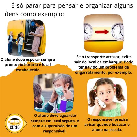 Guia Para Pais E Alunos Transporte Escolar Modo Certo