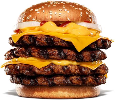 Burger King Super One Pound Beef Cheeseburger Total Calories 1