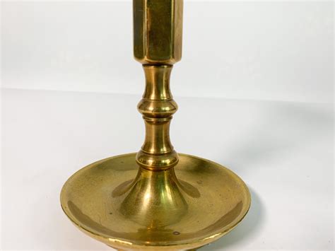 Pair Vintage Brass Candlesticks Matching Set Of 2 Of Brass Candle Stick Holders Tall Brass