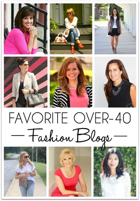 My Favorite Over 40 Fashion Blogs