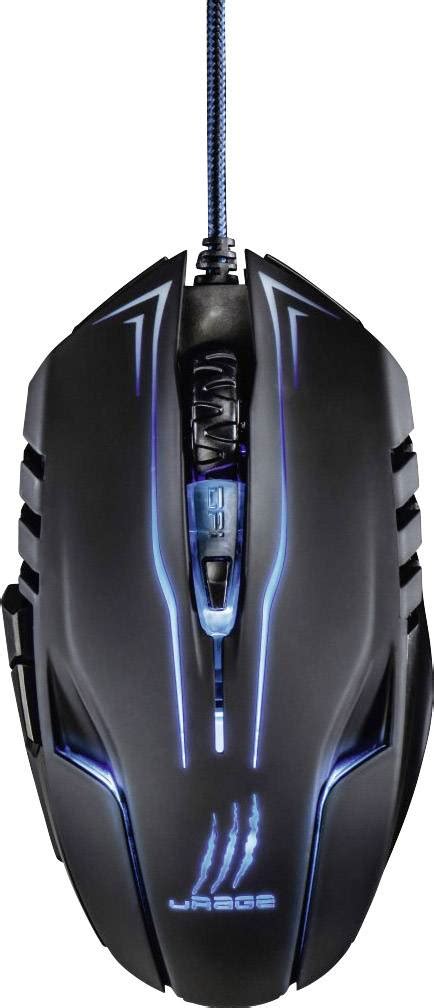 Urage Reaper Ess Gaming Mouse Usb Optical Black 6 Buttons 2400 Dpi