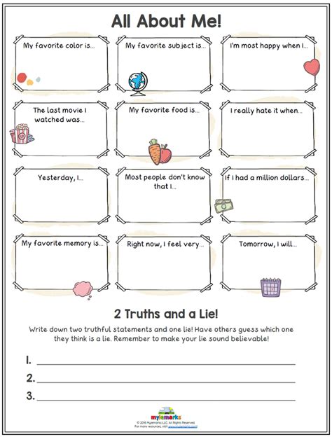 Self Esteem Worksheets Worksheets Library