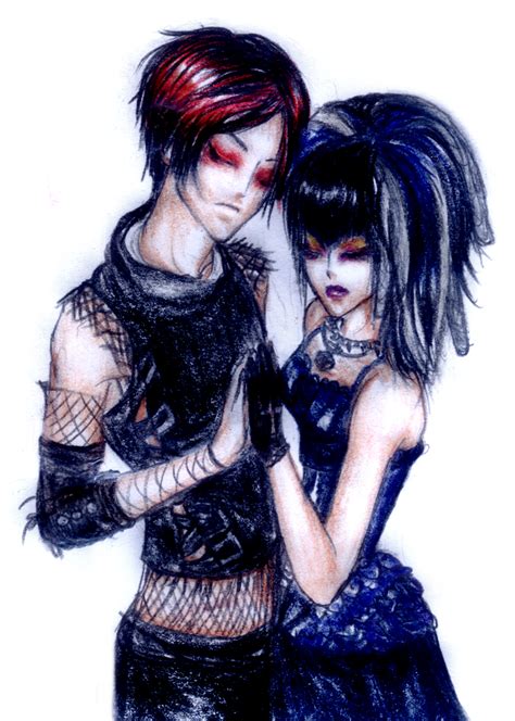 Goth Couple By Em0less On Deviantart