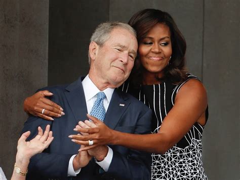 Why Are Michelle Obama And George W Bush Such Good Friends Inside An