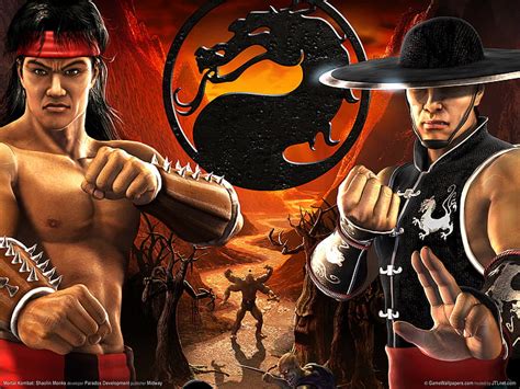 Hd Wallpaper Mortal Kombat Shaolin Monks Ps2 Game Wallpaper Flare