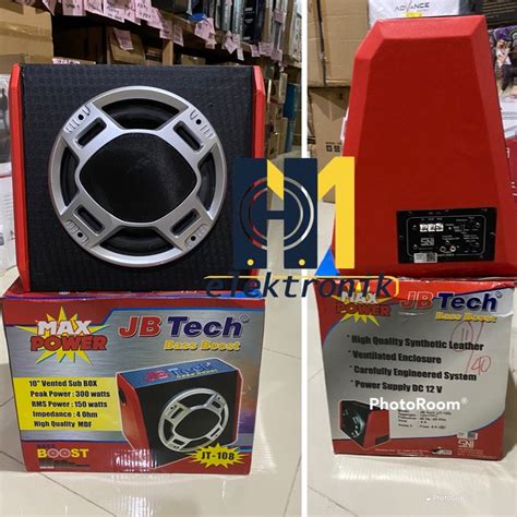 Jual Speaker Jb Tech Sub Aktif Basstube Mobil Inch Shopee Indonesia