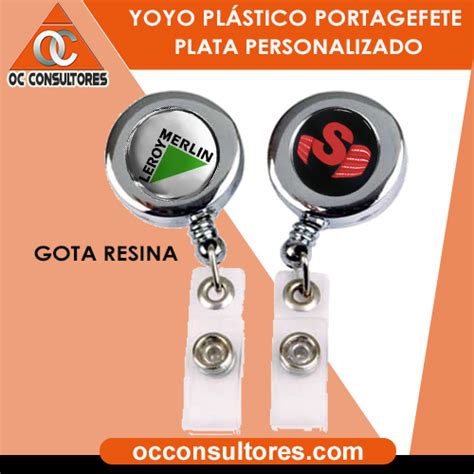 Yoyo Porta Gafete Personalizado Para Credenciales