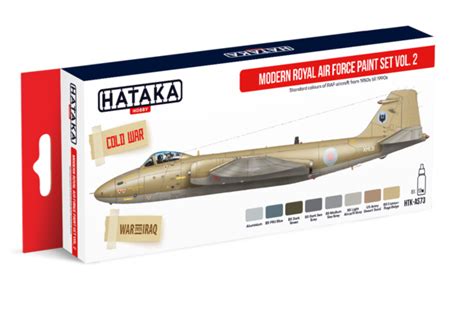 HTK AS73 Modern Royal Air Force Paint Set Vol 2 Hataka Hobby AS73