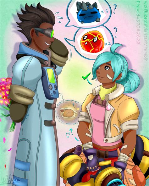 Slime Rancher Viktor X Beatrix By Wolfkice On Deviantart