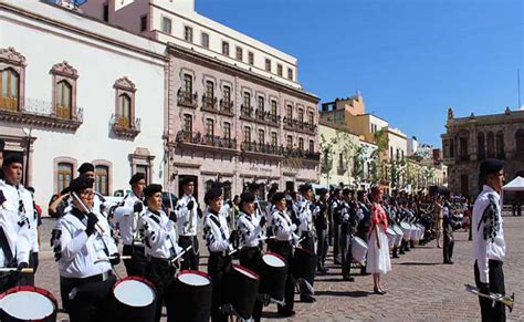 Participan En Concurso De Bandas De Guerra Ntr Zacatecas