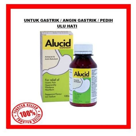 Alucid Suspension 100ml Lazada