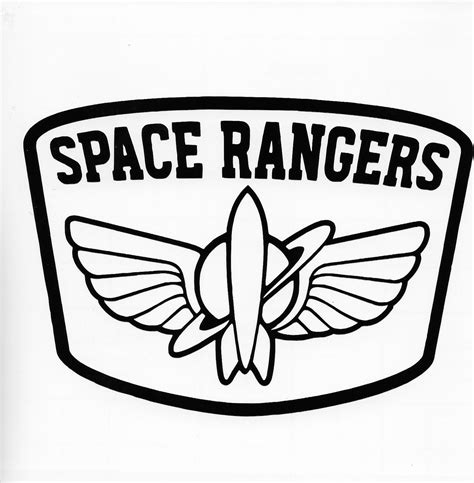 Space Ranger Symbol Logo Svg Disneys Toy Story Svg Buzz Lightyear Svg