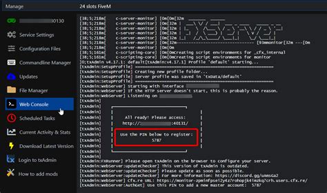 How To Get Started With Txadmin On Your Fivem Server Knowledgebase