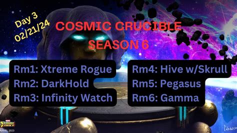 Cosmic Crucible Season 6 MSF 02 19 2024 YouTube