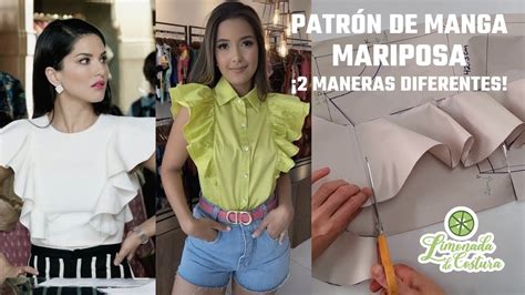 Como Hacer Blusa Con Manga Mariposa Patr N De Manga F Cil Y