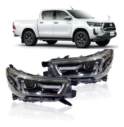 Kit Farol Hilux Srx Full Led O Par Original Koito Frete Gr Tis