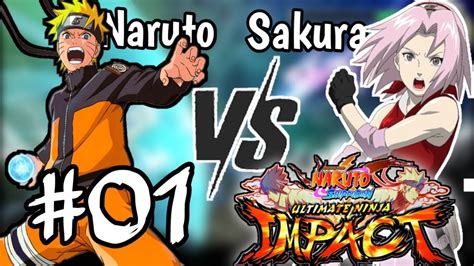 Naruto Vs Sakura Naruto Shippuden Ultimate Ninja Impact Gameplay