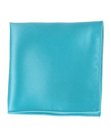 Pochette Costume Bleu Turquoise Premium