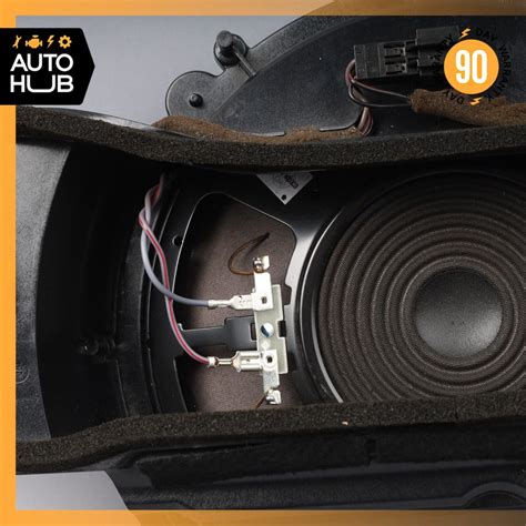 00 06 Mercedes W215 CL55 CL600 Rear Speaker Subwoofer Sub Woofer