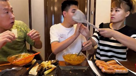 Best Mukbang Husband And Wife Eating Challenge 2023 Husband Best Mukbang Husband And Wife