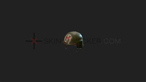 Pubg Military Medic Helmet Level 2 3d Model By Skin Tracker