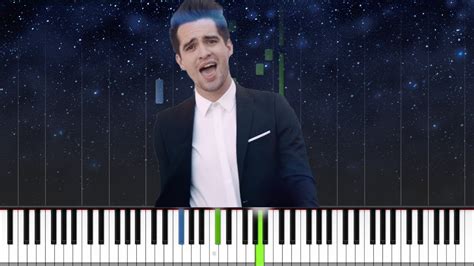 Panic At The Disco High Hopes Piano Tutorial Youtube