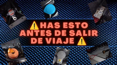 Lo que debes revisar en tu vehículo antes de salir de viaje MUY