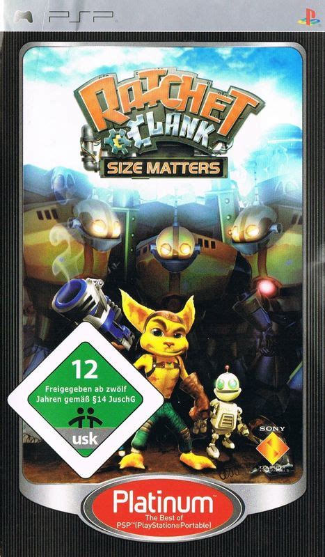 Ratchet Clank Size Matters 2007 Box Cover Art MobyGames