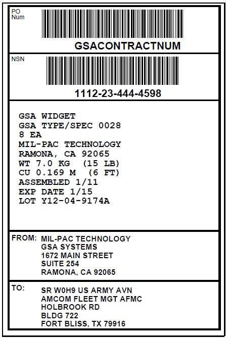 Mil Std 129r Labels Barcodes Iuid Mil Pac Technology