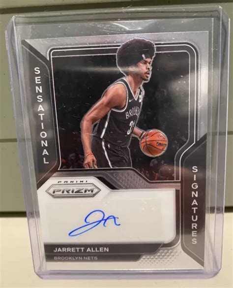 Panini Prizm Sensational Signatures Silver Jarrett Allen Ss