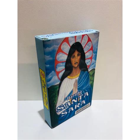 Cartas Ciganas Santa Sara Baralho C 36 Cartas Manual Shopee Brasil