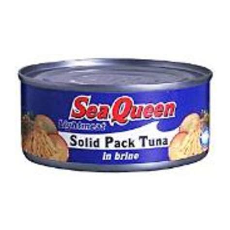 Sea Queen Tuna Solid Pack In Brine G Pnp