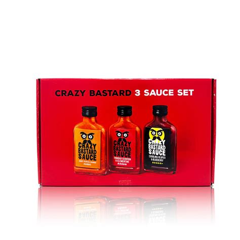 Crazy Bastard Sauce Hot Sauce