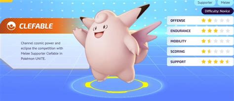 Pokémon Unite Clefable Guide Best Builds Held Items Move Sets And