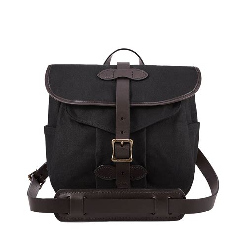 Filson Small Rugged Twill Field Bag Black