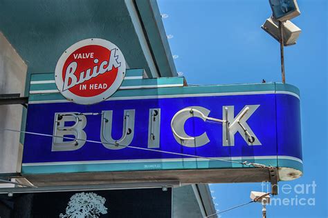 Buick Neon Sign Photograph by Tony Baca - Fine Art America