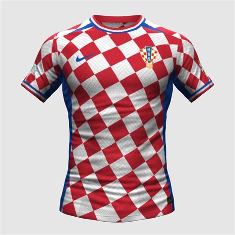 Croatia Home Euro 2024 Fifa Kit Creator Showcase