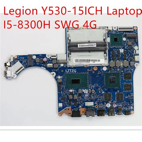 Nm B961 For Lenovo Legion Y530 15ich Laptop Motherboard 81lb Cpu I5 8300h Gpu Gtx1060 6gb Fru