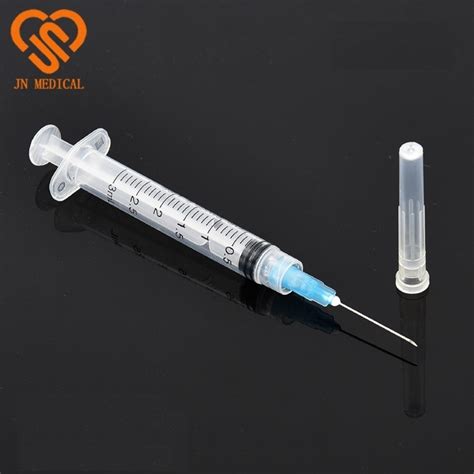 For Single Use Sterile 3 Parts Luer Lock Syringe China Disposable