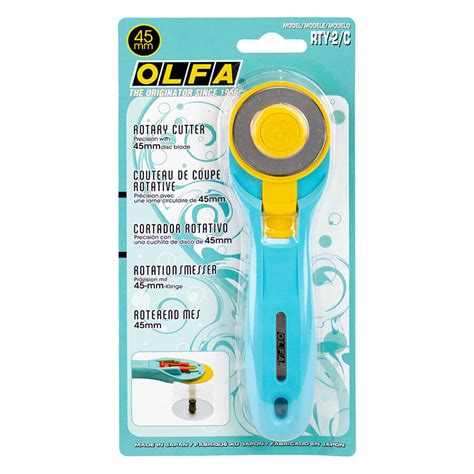 OLFA 45MM ROTARY CUTTER AQUA RTY 2 C Birch Wholesale