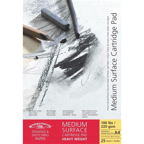 Winsor Newton Medium Surface Cartridge Pad Gsm A Clark Craft