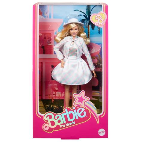 Barbie The Movie Collectible Doll In Blue Dress Shop Action Figures