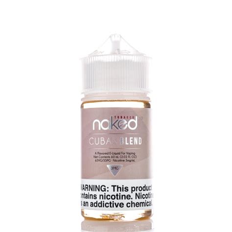 Cuban Blend Naked 100 60mL FyreLux Vape Store
