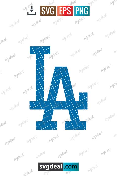 Free LA Dodgers Svg - SVGDeal.com