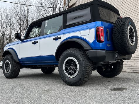 2021 Ford Bronco Retro Graphics Kit Lets Anyone Two Tone Their Ride