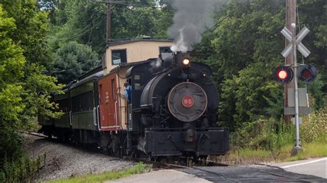 Railfanning Jeddo Coal 85 On The Lmandm Summer Steam Train Part I Youtube