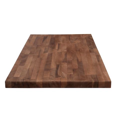 Sparrow Peak 8 Ft X 25 In X 1 75 In Natural Saman Butcher Block