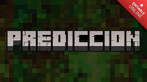 Predicción Logotipos Minecraft Generador de Efectos de Texto