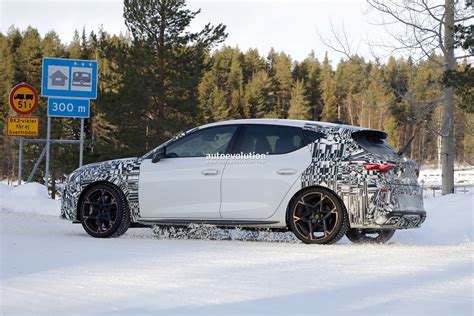 Golf Sized 2024 Cupra Leon Spied In Hatch And Wagon Forms Keeping The